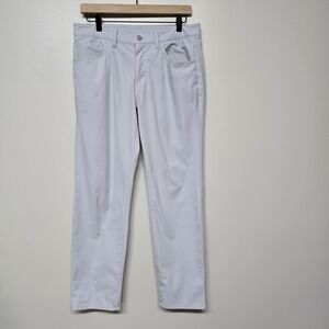 G/Fore Men's Golf Pants Size‎ 32x30 Light Gray Stretch Performance Trousers